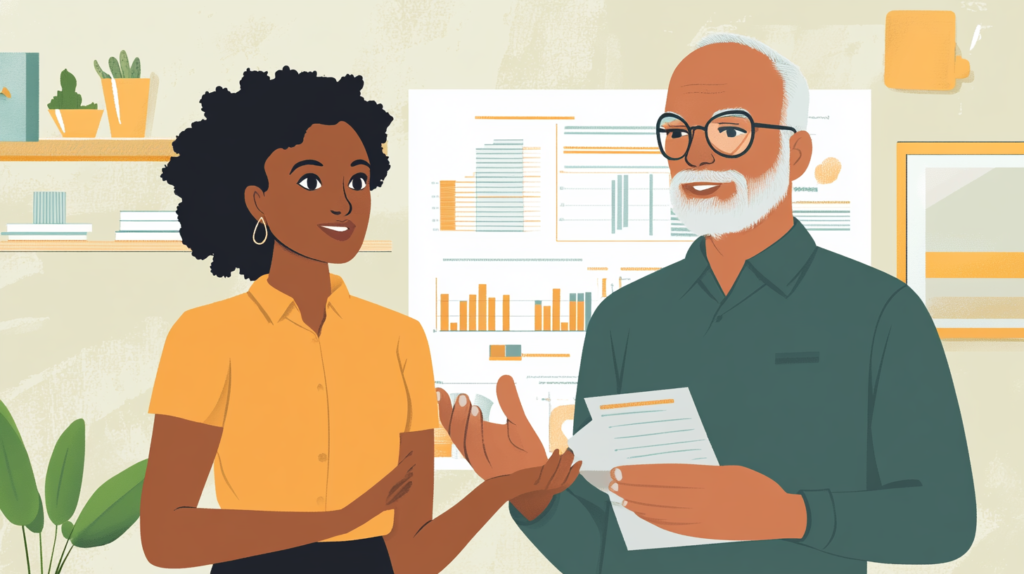 Comparison chart of retirement plans including 401(k) and profit-sharing for small business benefits.